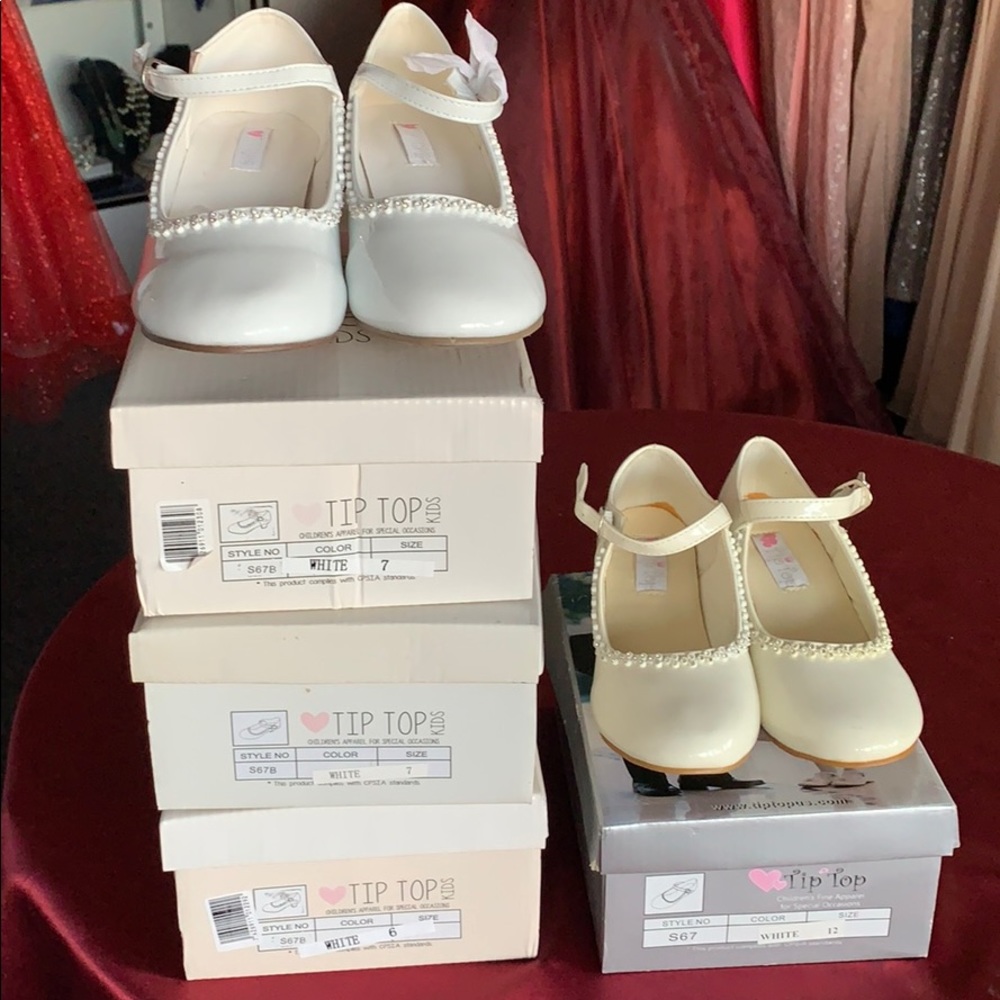 Girls communion dress up shoes
